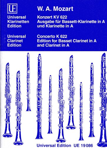 Konzert a-Dur KV 622 - Klar Orch. Klarinette in a, Bassetthorn, Klavier