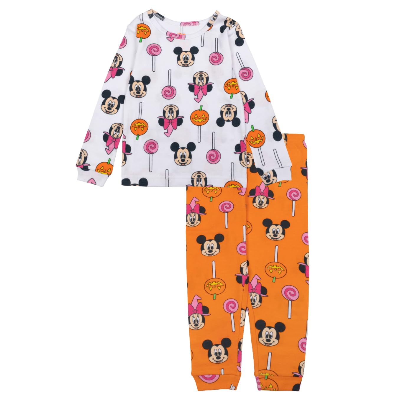 Disneyunisex-child 2-piece Snug-fit Cotton Pajama Set, Soft & Cute for Kids Pajama Set