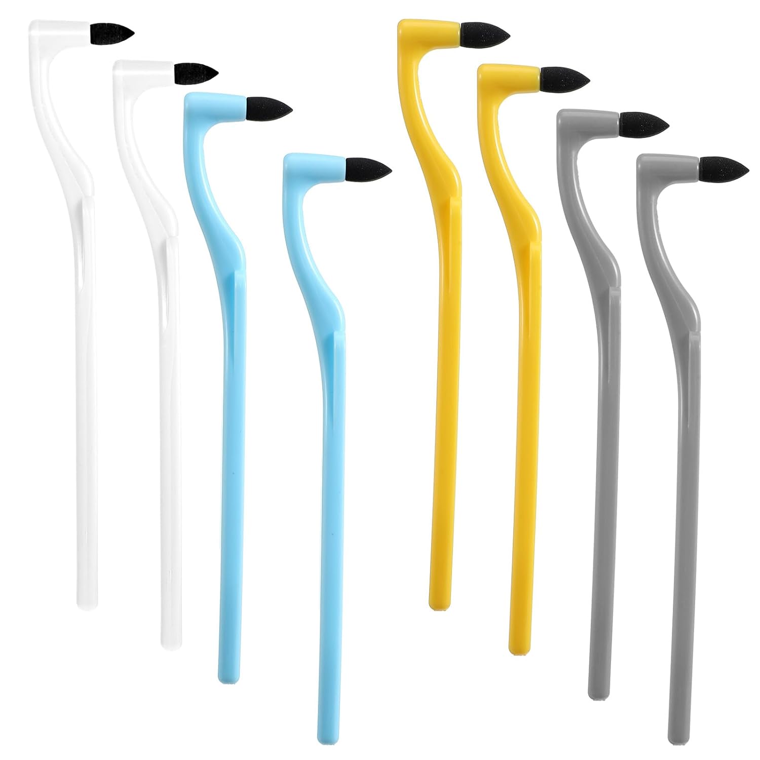 8 Pcs Tooth Stain Eraser Tartar Polisher Stain Removers Dental Plaque Tartar Eraser Plaque Tool Professional Dental Picks