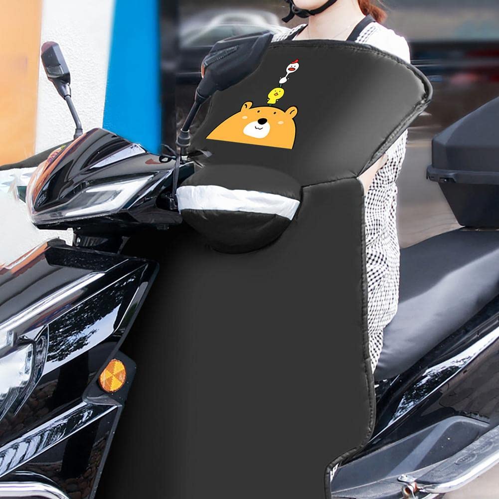 Générique Tablier Scooter, Couvre Jambe Scooter Moto Bindshield Quilt Couette Gant de la poignée Mignonne Couvercle Jambe Couverture du Genou Hiver Tablier Scooter électrique Tap Scooter(B)