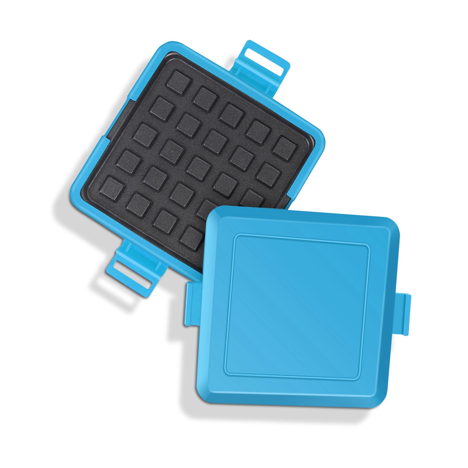 Ausla Microwave Toastie Maker, 170x145x35mm Silicone Panini Press (BLUE)