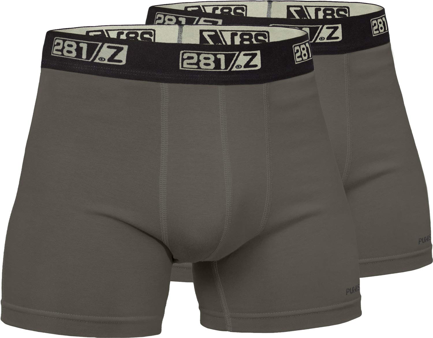 Military Underwear Cotton 4-Inch Boxer Briefs - Tactical Hiking Outdoor - Punisher Combat Line