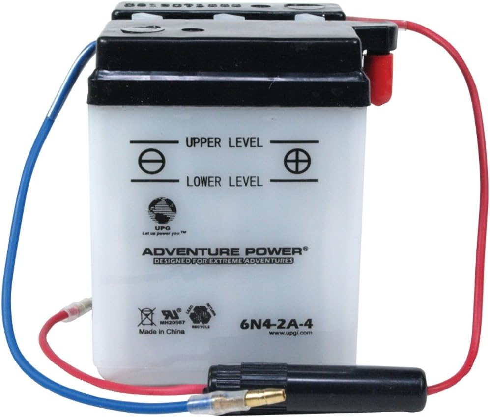 UPG 6N4-2A-4 Adventure Power Power Sport AGM Series Standard Conventional Battery