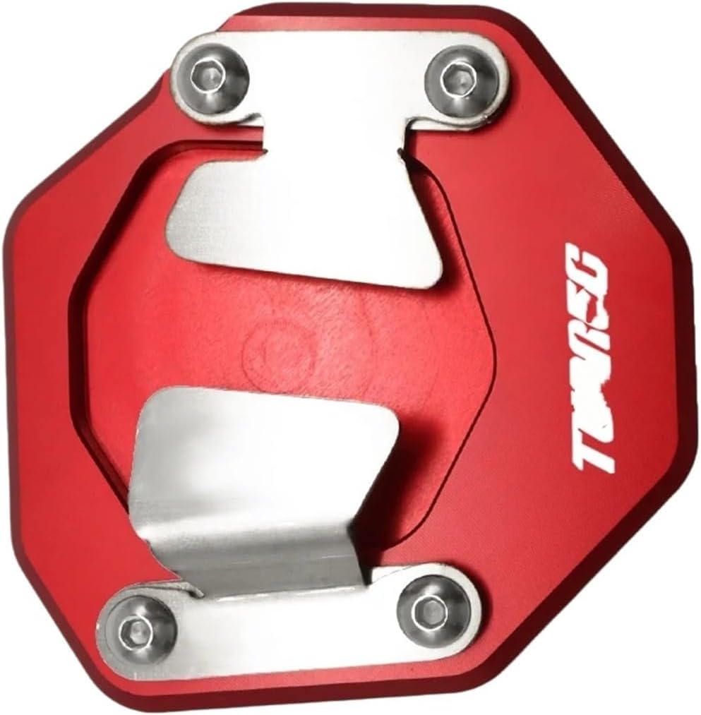 Motorcycle Kickstand Enlarge Plate For Aprilia TUAREG 660 2021 2022 Motorcycle Accessories CNC Kickstand Extension Plate Foot Side Stand Enlarge Pad