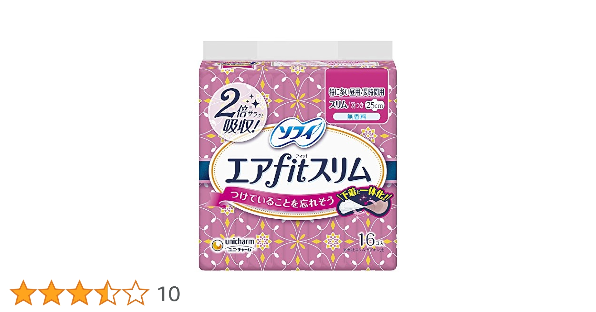 Amazon | ソフィ エアフィットスリム 250 特に多い昼用 羽つき