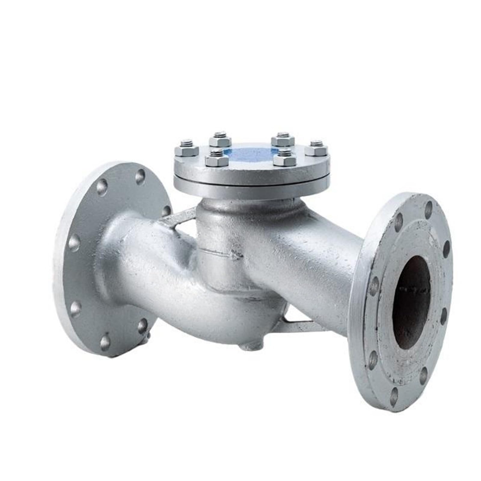 Válvula antiretorno Válvula de retención con elevación por Brida de Acero Fundido H41H-16C/25C Válvula de retención DN25 40 50 65 80 100 125 150 200 250(Cast Steel DN200)