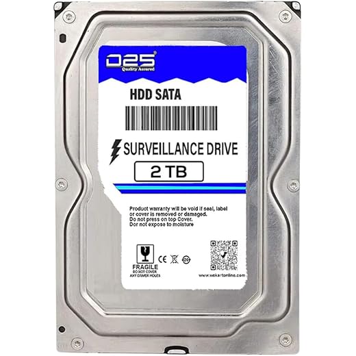 D25 2TB Surveillance Hard Disk