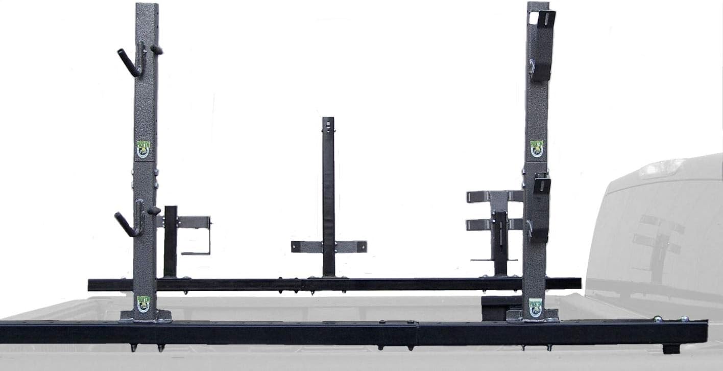 Pickup Truck Landscape Kit w/2 Place Trimmer, Cooler, Trimmer line & Backpack Rack by Rack 'EM