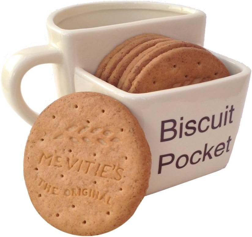 Simply Mugs Jumbo Mug with Pocket Biscuit Holder