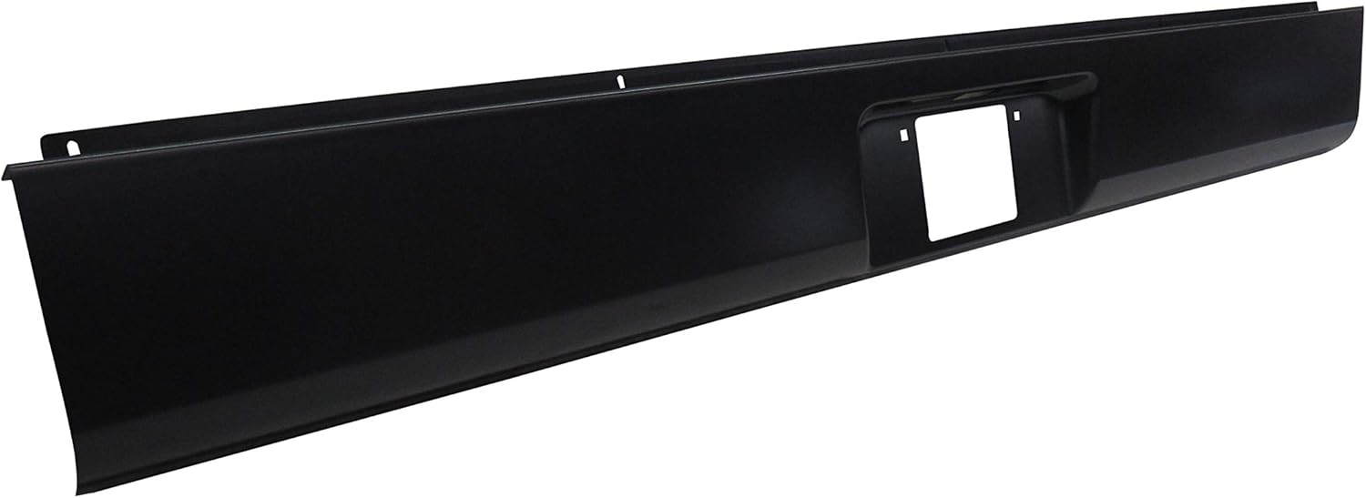 1972-1993 D150 PICKUP Steel Rollpan w/plate box & light Roll Pan