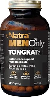 Tongkat Ali Supplement - Testosterone Booster for Men - Longjack Extract- Natra TONGKAT ali - 60 V-Capsules