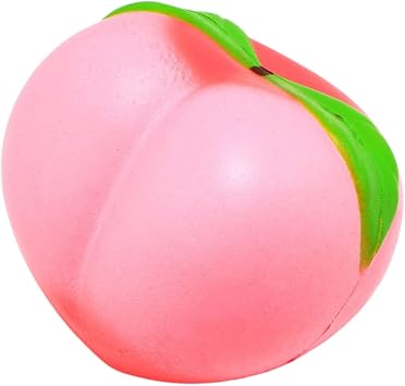 Peach Squishys , Giant Peach Squishys , Peach Squishy Jumbo , Squishies Slow Rising Squeezy Peachs , Big Fruit Squishy for Adults Kids with Slow Rebounding Anti Stress Sensory Toy Squeeze Sensory Toy