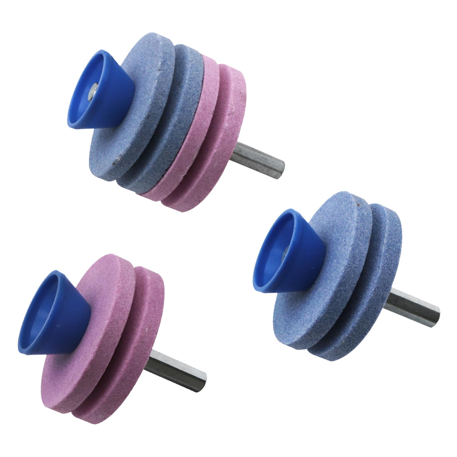 Configuration Abrasive Sharpener Set 4 Layer 2 Layer Designs for Wind Energy Equipment Garden Tool Maintenance Power Tool Grinding Wheel Set
