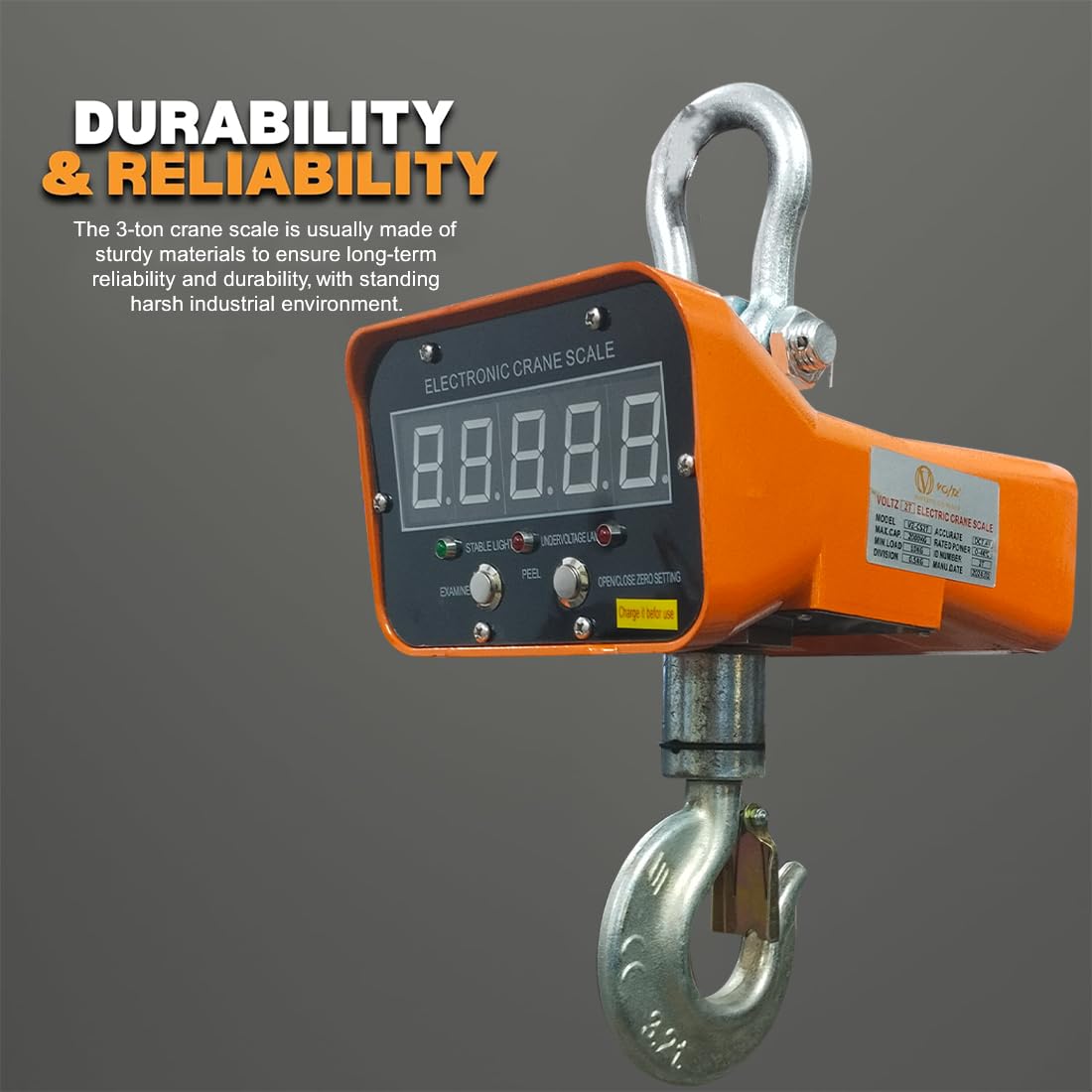 Crane Scale - Remote Control Crane Scales Manufacturer From Chennai