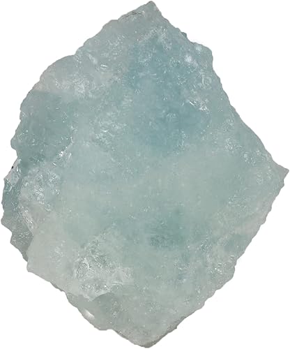 Miniatura 1 de GEMHUB 202.15 CT Natural Rough Aqua Sky Aquamarine Loose Gemstone for Tumbling,Cabbing,Crystal Healing,Décor & Other
