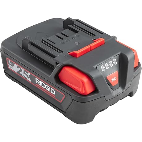 RIDGID Octane 1-Piece 18V 2.5 Ah Lithium-Ion Battery (Tool Only)