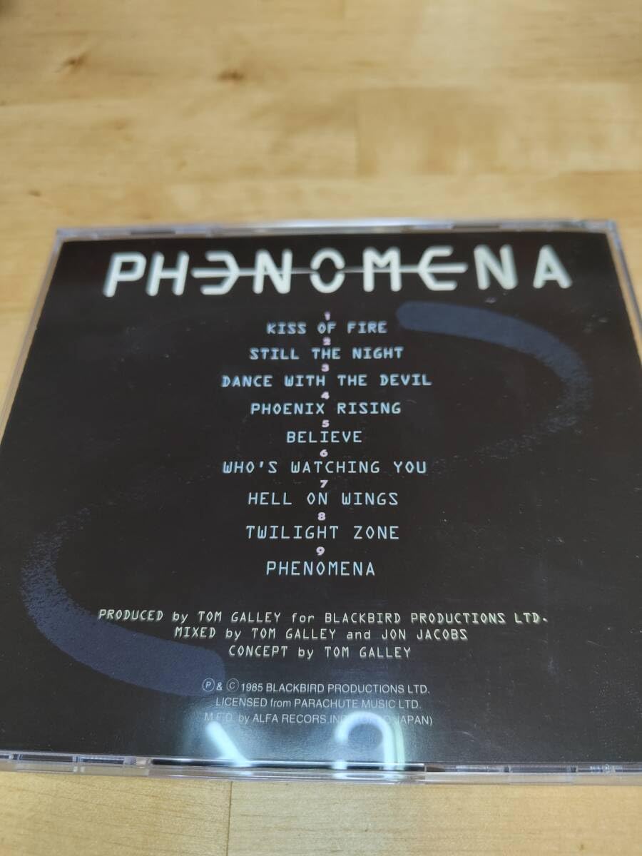 Amazon.co.jp: 【】旧規格 フェノメナ Phenomena ALCB 国内盤CD グレン