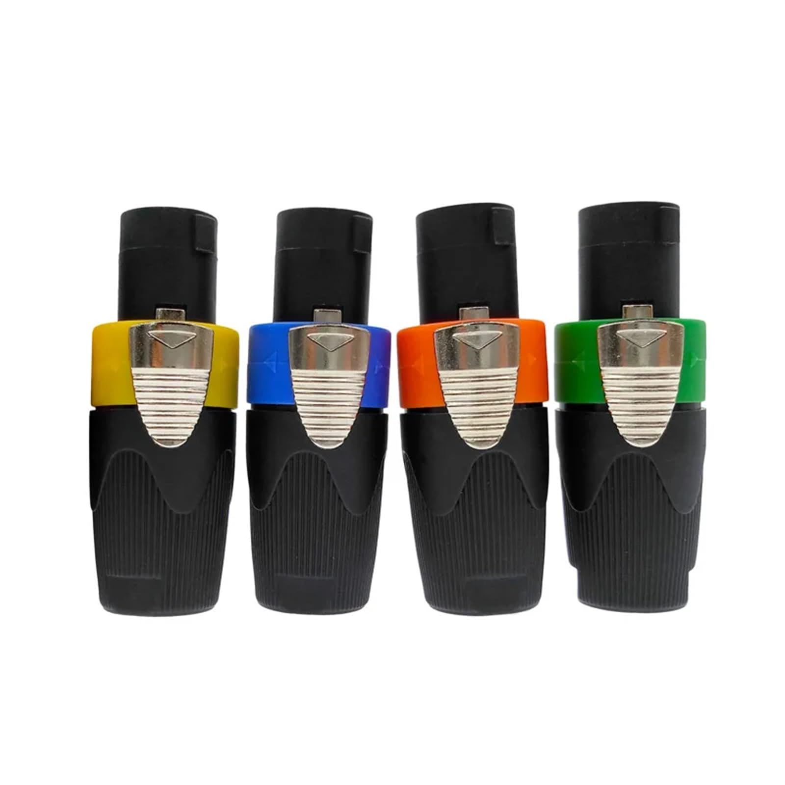 Conector de altavoz de 4 polos para solucionar falsos contactos en tu equipo, 5 piezas amarillas 8