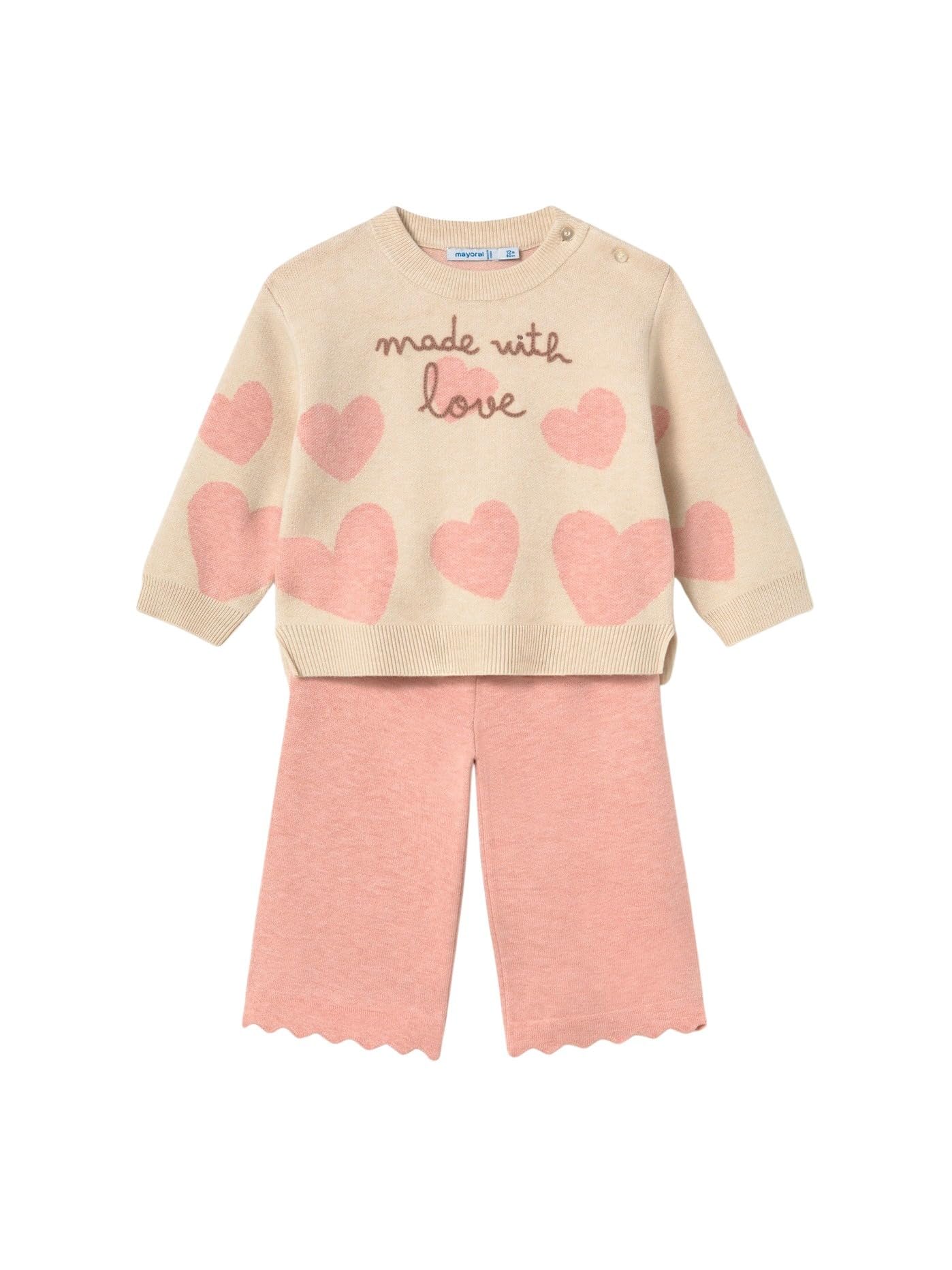 Mayoral Set Hose Trikot für Baby - Mädchen Rosa