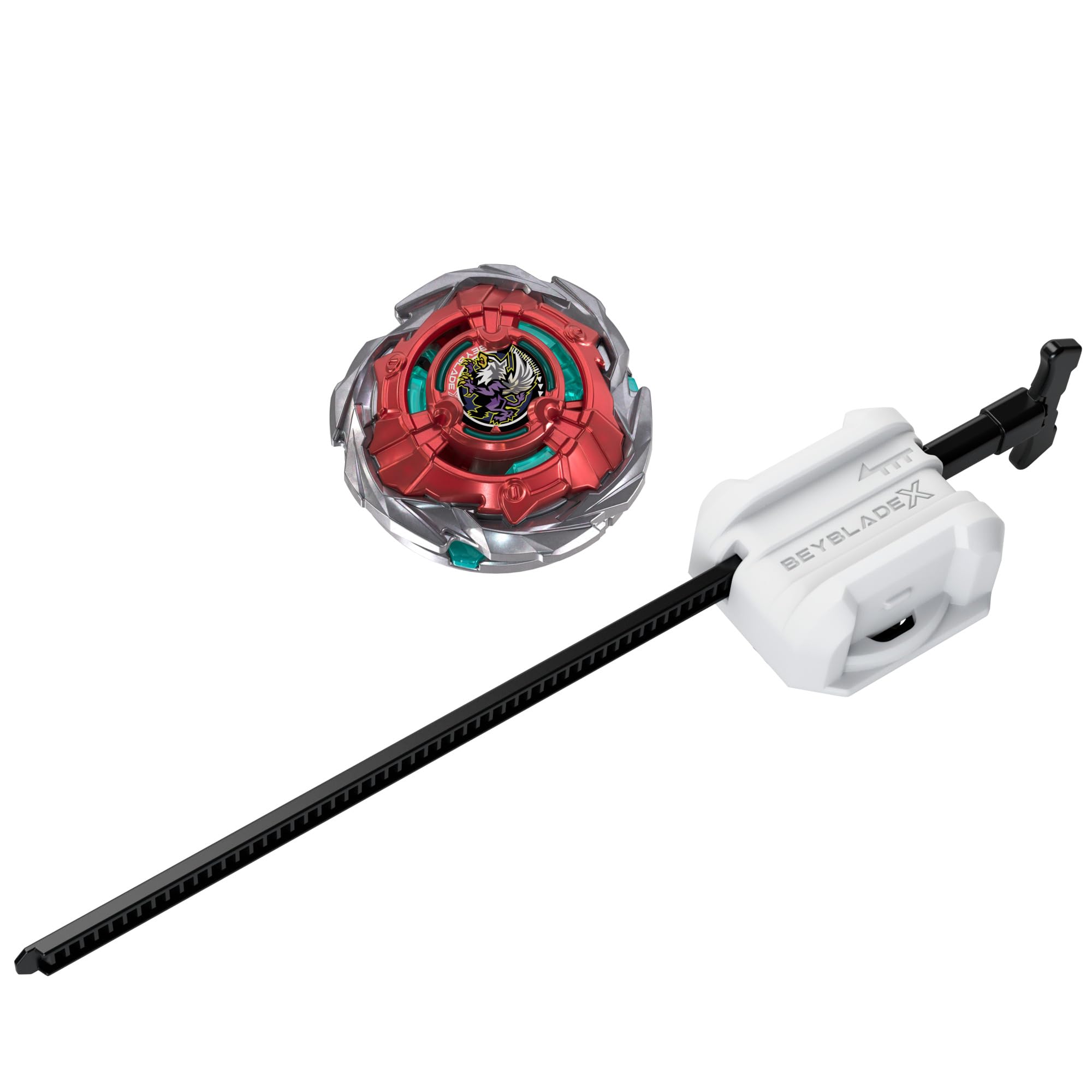 Beyblade X Rocket Griffon H UX Infinity zestaw startowy z wyważonym bączkiem bey i wyrzutnią Takara Tomy, bączki, od 8 lat