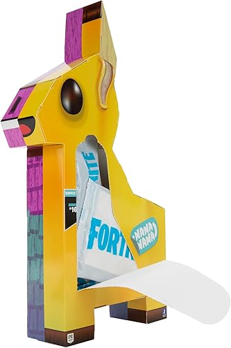 Miniatura 4 de Fortnite Supply Llama Series Potassius Peels, figura articulada de 4 pulgadas con brillo trasero, armas y calcomanía, multicolor (FNT1004)