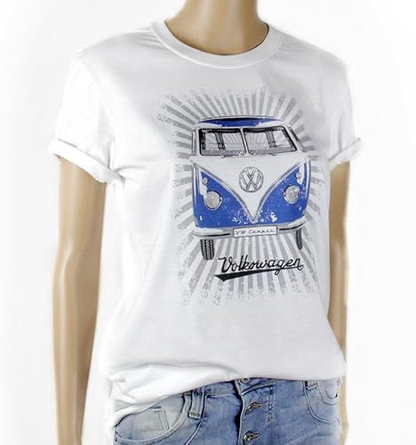 Miniatura 4 de BRISA VW Collection - Volkswagen Samba Bus T1 Camper Van - Camiseta unisex con diseño retro y vintage