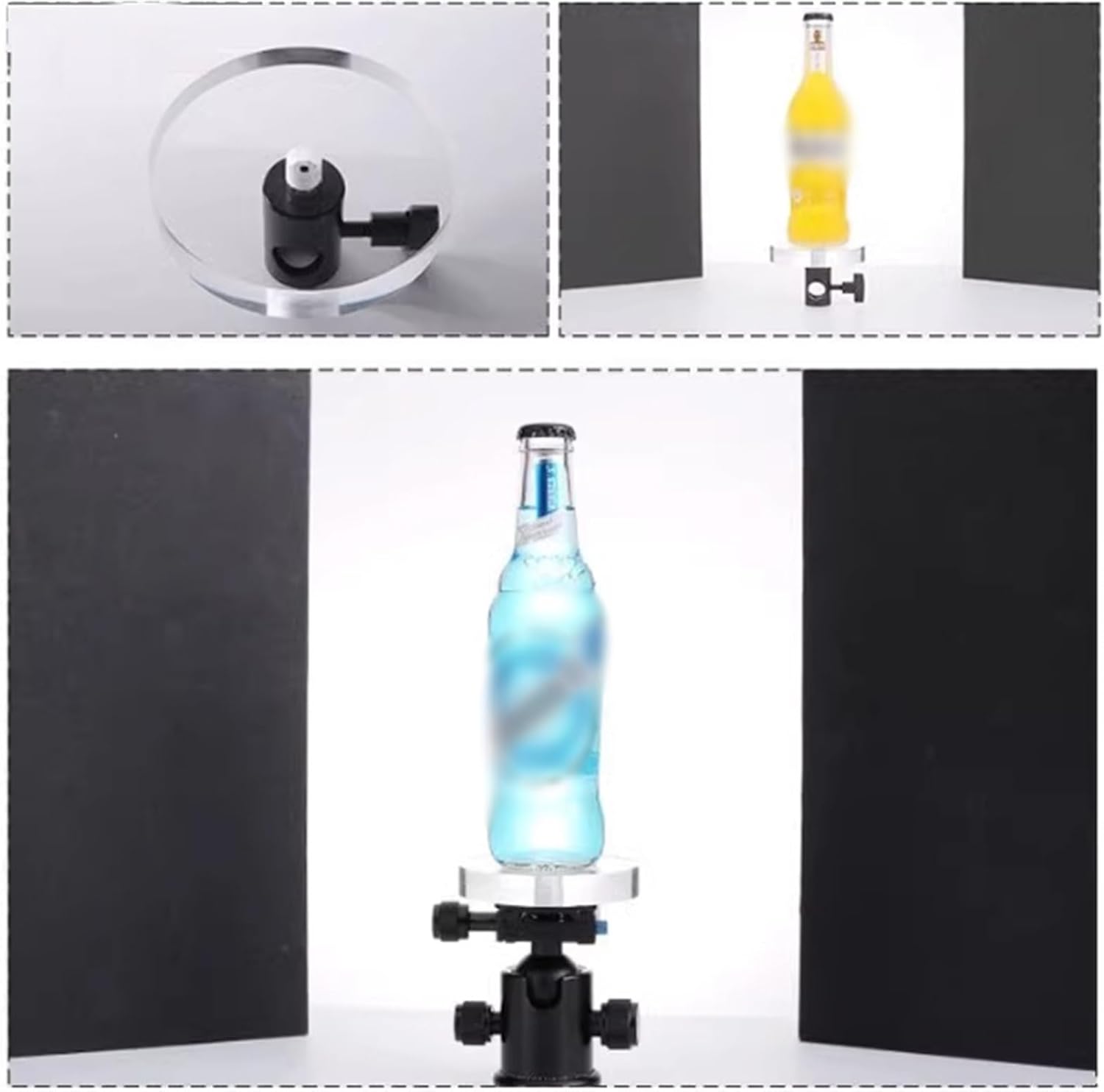Clear Acrylic Still Life Table Cosmetics Photography Props with In