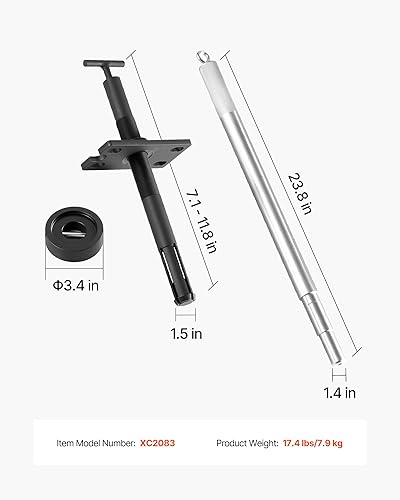 Miniatura 7 de VEVOR Mercruiser Herramienta de alineación y juego de extractor de rodamientos cardán, compatible con Mercruisers, herramienta de alineación del