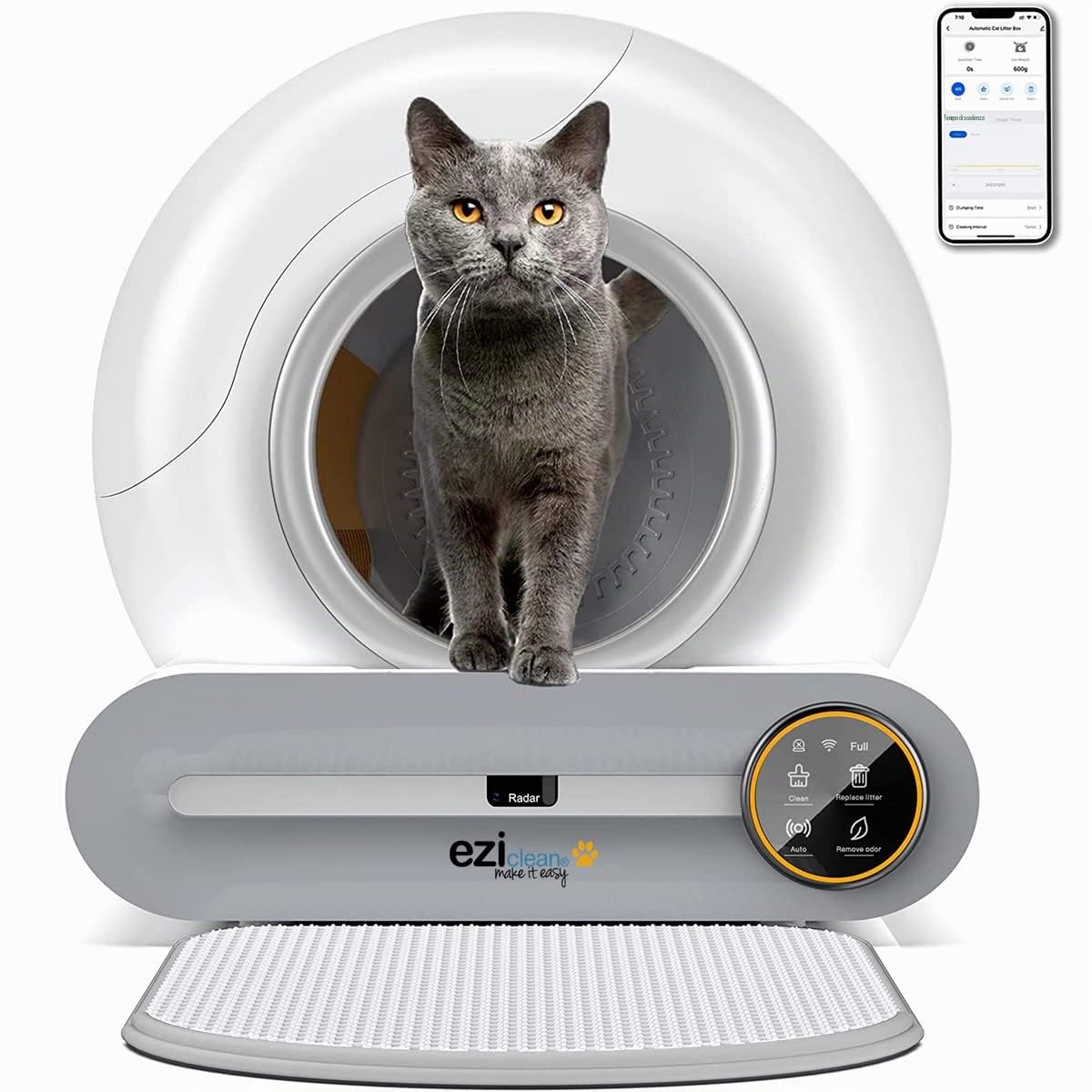 EZIclean® Catbot K8i - Lettiera autopulente per gatti