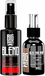 Kit Blend Para Crescer Barba e Óleo Hidratante Big Barber