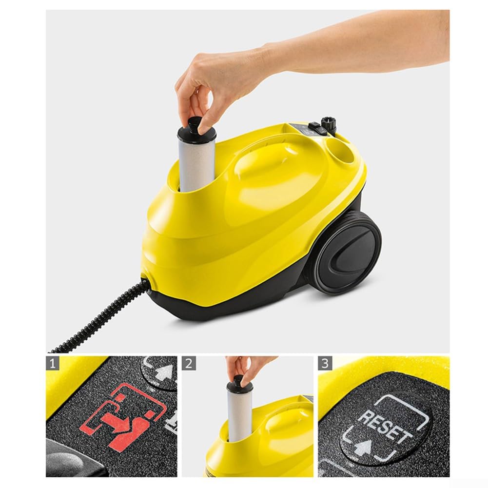 Entkalkungskartuschenfilter Dampfreiniger Entkalkungsfilterkartusche Stab Dampfreiniger Ersatz Entkalkungspatronen für Kärcher SC3 SC2 SC2 Premium SC2 aufrecht SC3 Standard (2 Stück)