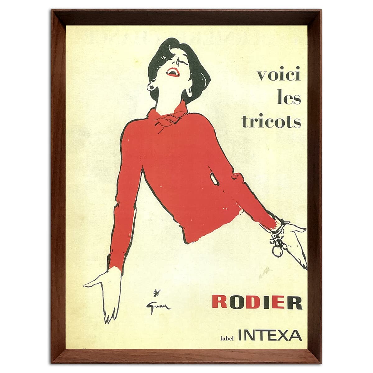 Amazon.co.jp: ルネ・グリュオー ロジエ 1960年代 フランス雑誌 