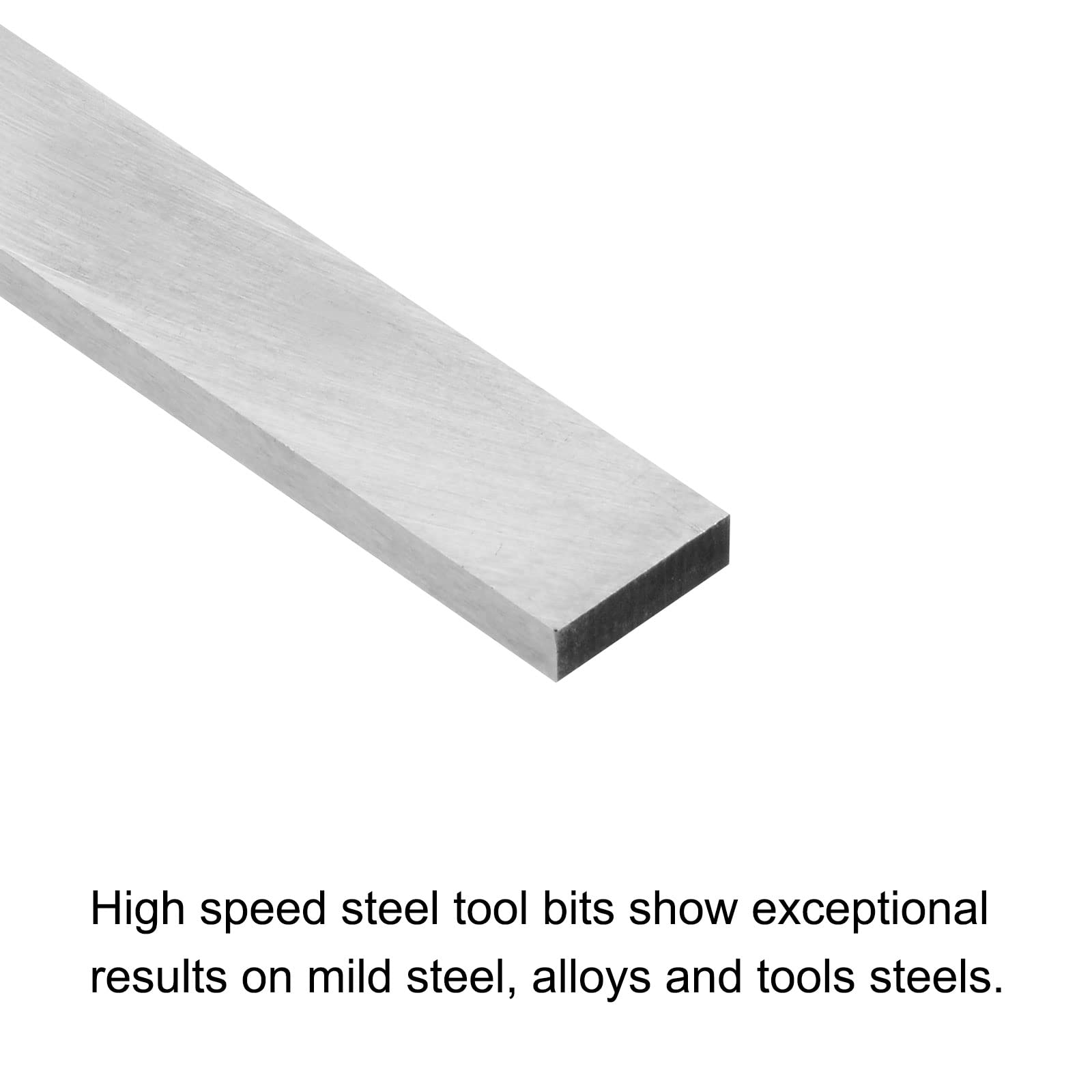 QUARKZMAN HSS Torno Herramienta Taladro 8mm x 25mm x 200mm 8mm x 30mm x 200mm, Cuadrado Torno Torneado Herramienta Vacíos, Alta Velocidad Acero Rectangular Mosca Cortador Molino Vacío