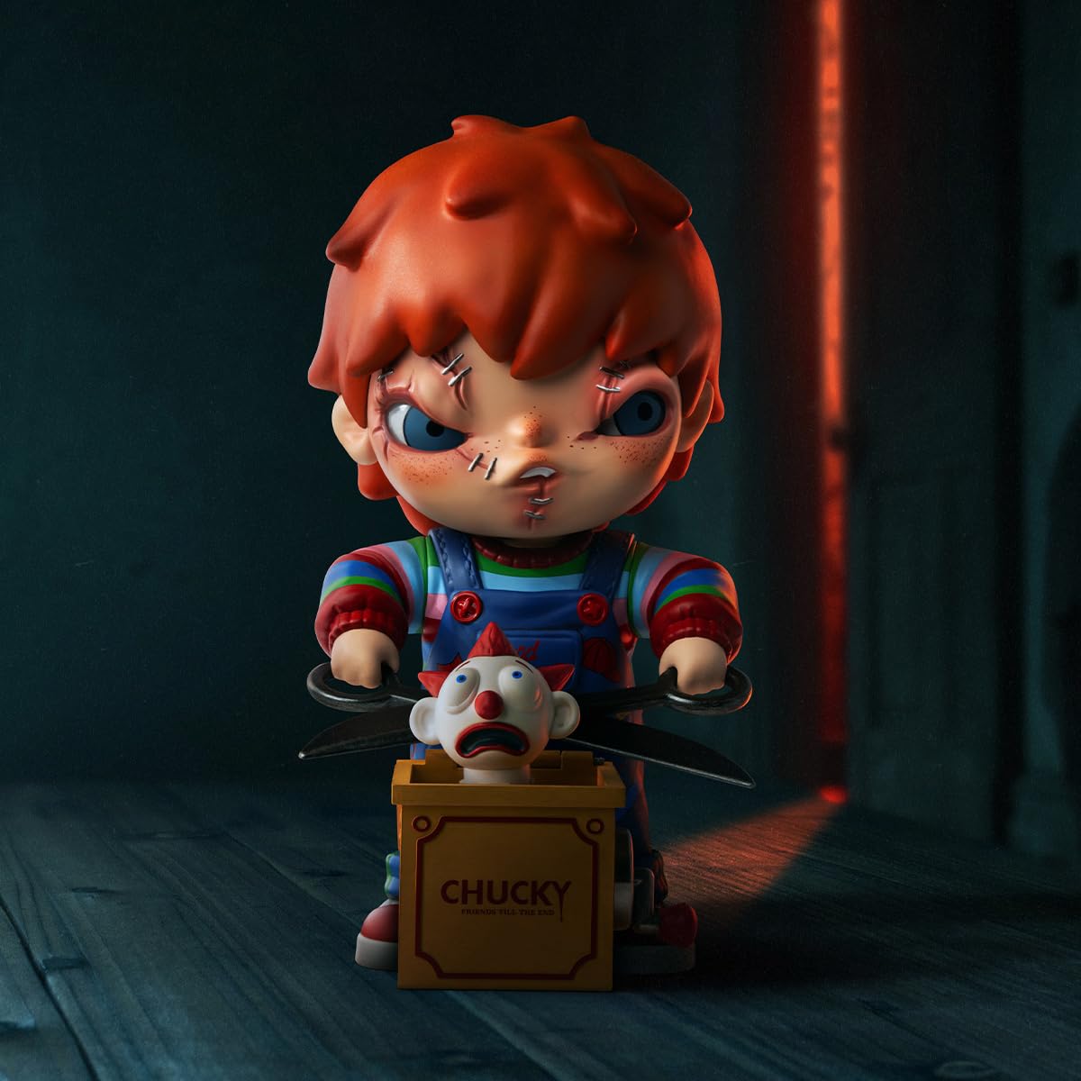 【海外限定】　hirono チャッキー フィギュア 約18cm Amazon.com: POP MART Hirono × Chucky Figurine, Collectible Toy