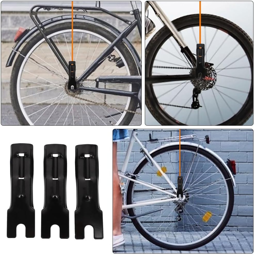 INOOMP 6pcs Flag Pole Mounting Bracket Bike Safety Flag Holder L Shaped Flag Pole Mounting Brackets for Motorcycle Bike Bicycle
