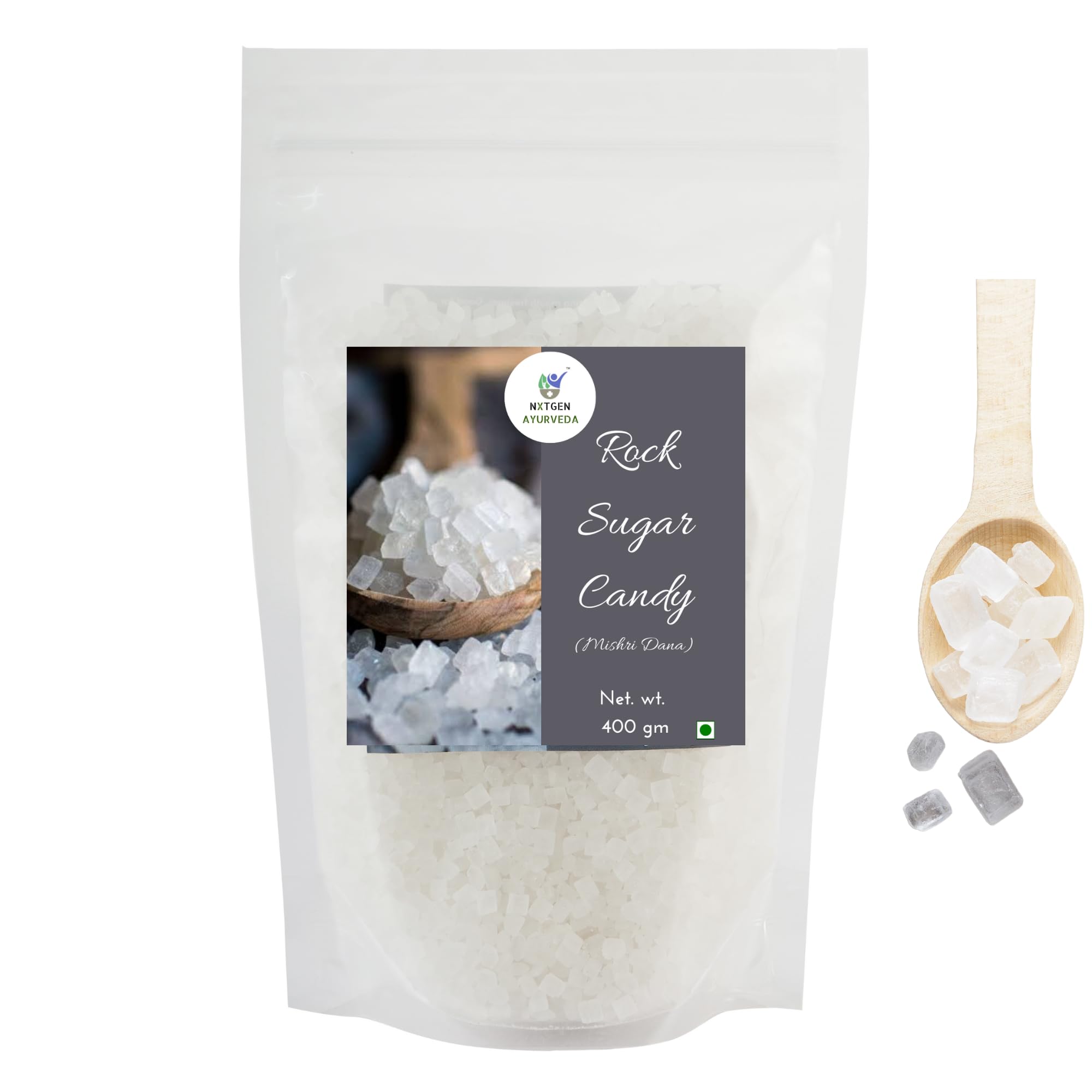 Nxtgen Ayurveda Rock Sugar Candy | Mishri | 400 g | Sugar Crystal (B084D14G4T) Amazon Price History, Amazon Price Tracker