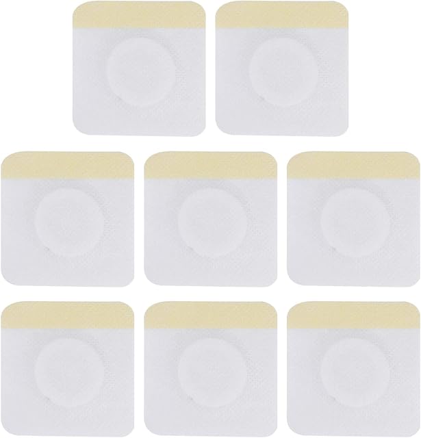 Healifty 2 Boxes Cough Relief Patch Fever Cool Patches Cover Sticker for Kids Adults Congestion Suppressant of Chest Cold Flu Relief