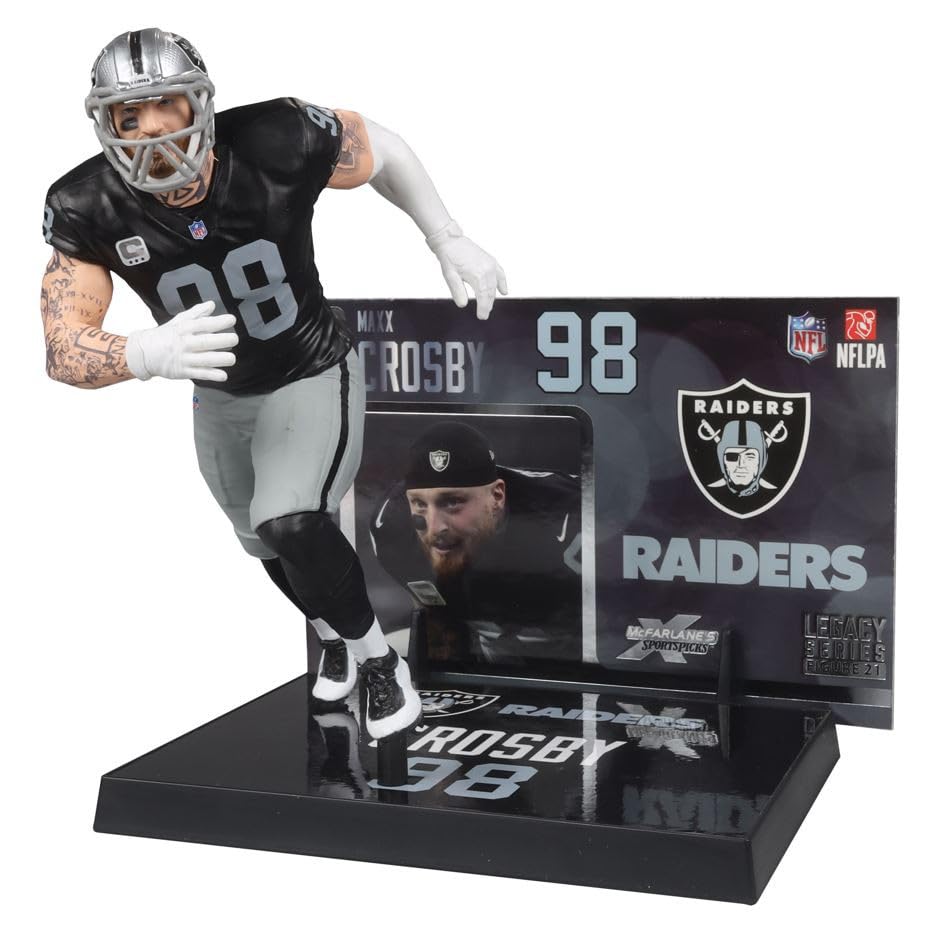 NFL レイダース マックスクロスビー ウェア Men's Las Vegas Raiders Maxx Crosby Nike Black RFLCTV