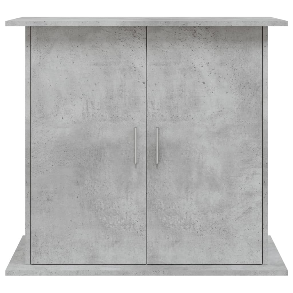 Stojak do akwarium, betonowy, szary, 81 x 36 x 73 cm, drewno inżynieryjne, solidne podparcie w klasycznym i niezbędnym stylu, aby mieć kompletny zestaw akcesoriów do akwarium