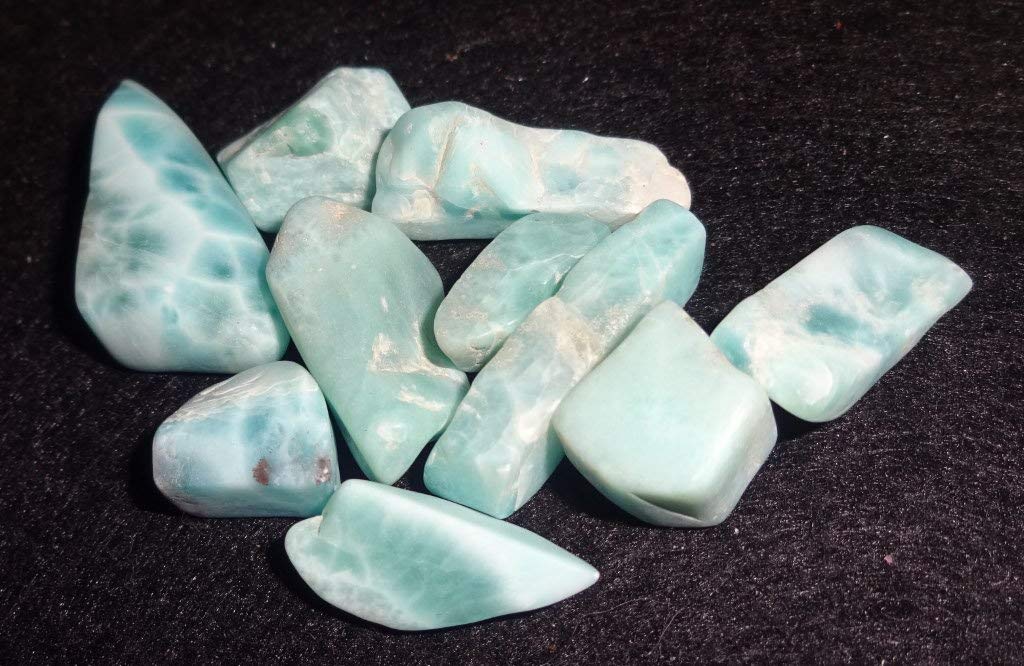 larimar polished stone