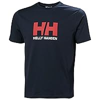 Helly Hansen Hommes T-Shirt avec Logo HH 3.0, Bleu Marine