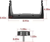 Vista 9 de E-cowlboy 000-11019-001 Soporte de cardán para modelos de pantalla táctil HDS-7 compatible con HDS Gen3 HDS Gen2 Touch Elite y Hook 7