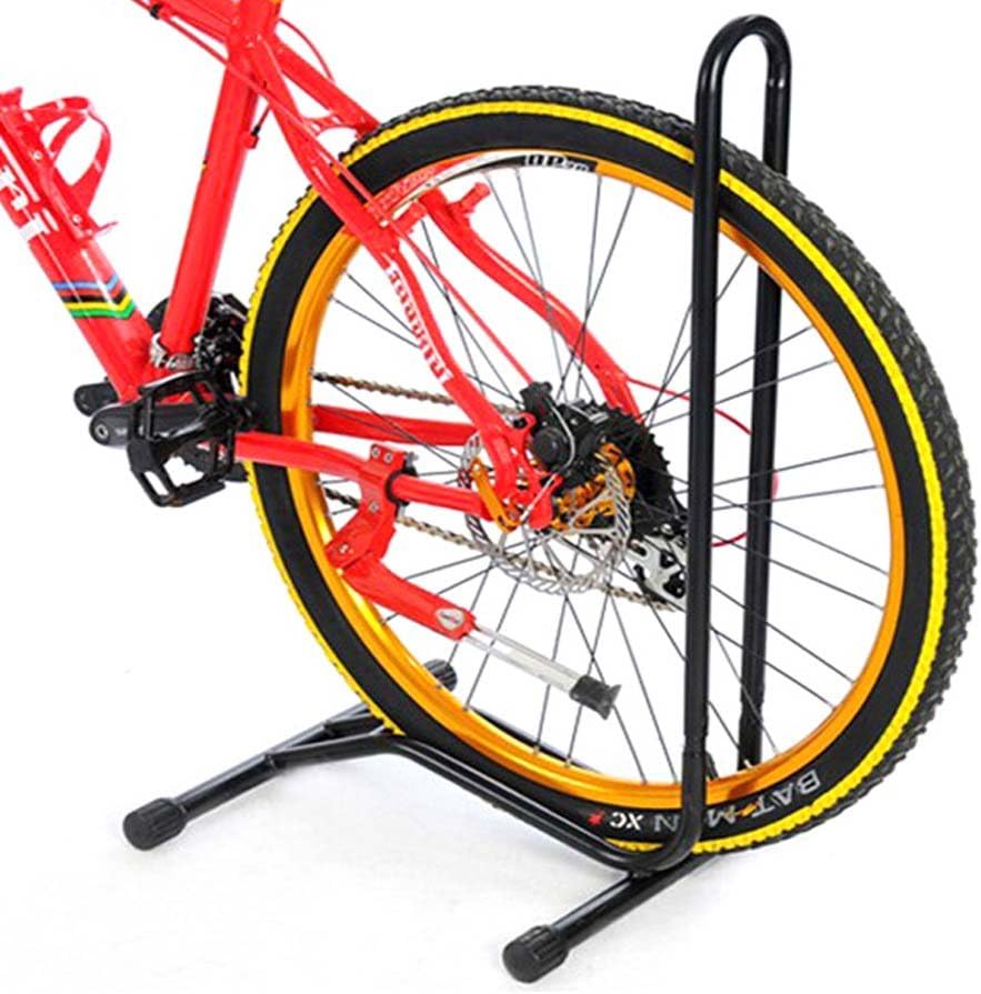 teraysun L Shaped Parking Racks Mountain Bikes Floor Storage Standing Bike Cycling Repair Shelf Stand Display Rack