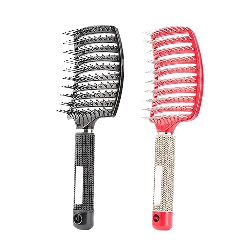 Voremy Cepillo desenredante mágico, cepillo ultra desenredante, para desenredar en húmedo o seco, para hombres, mujeres y niños, secado rápido,