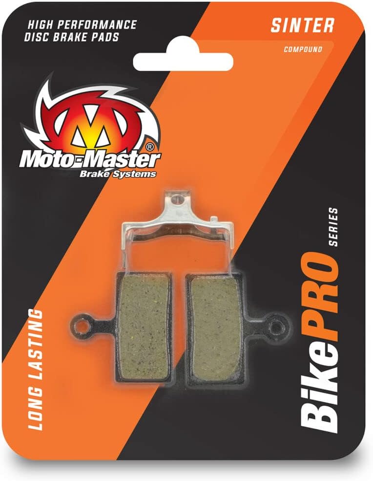 Moto Master Sinter Bike Brake Pads Ideal for Sintered Bicycles and E-Bikes - Tektro Lyra, Novela
