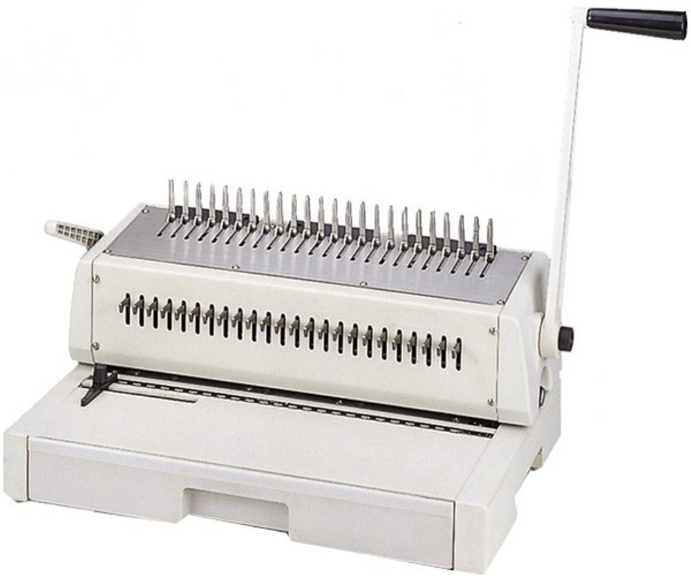 Photo 1 of TCC242 DuraBind Comb Binding Machine, 15 Sheets Max. Punch Capacity, 425 Sheets Max. Bind Capacity, 2" Max. Comb Diameter, 14" with Open Throat Max. Punch Length