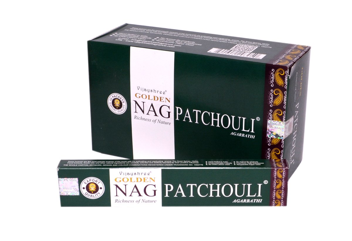VijayshreeNag Patchouli Incense - Incense Stick 12 Box Pack 180 Agarbatti Sticks Incense