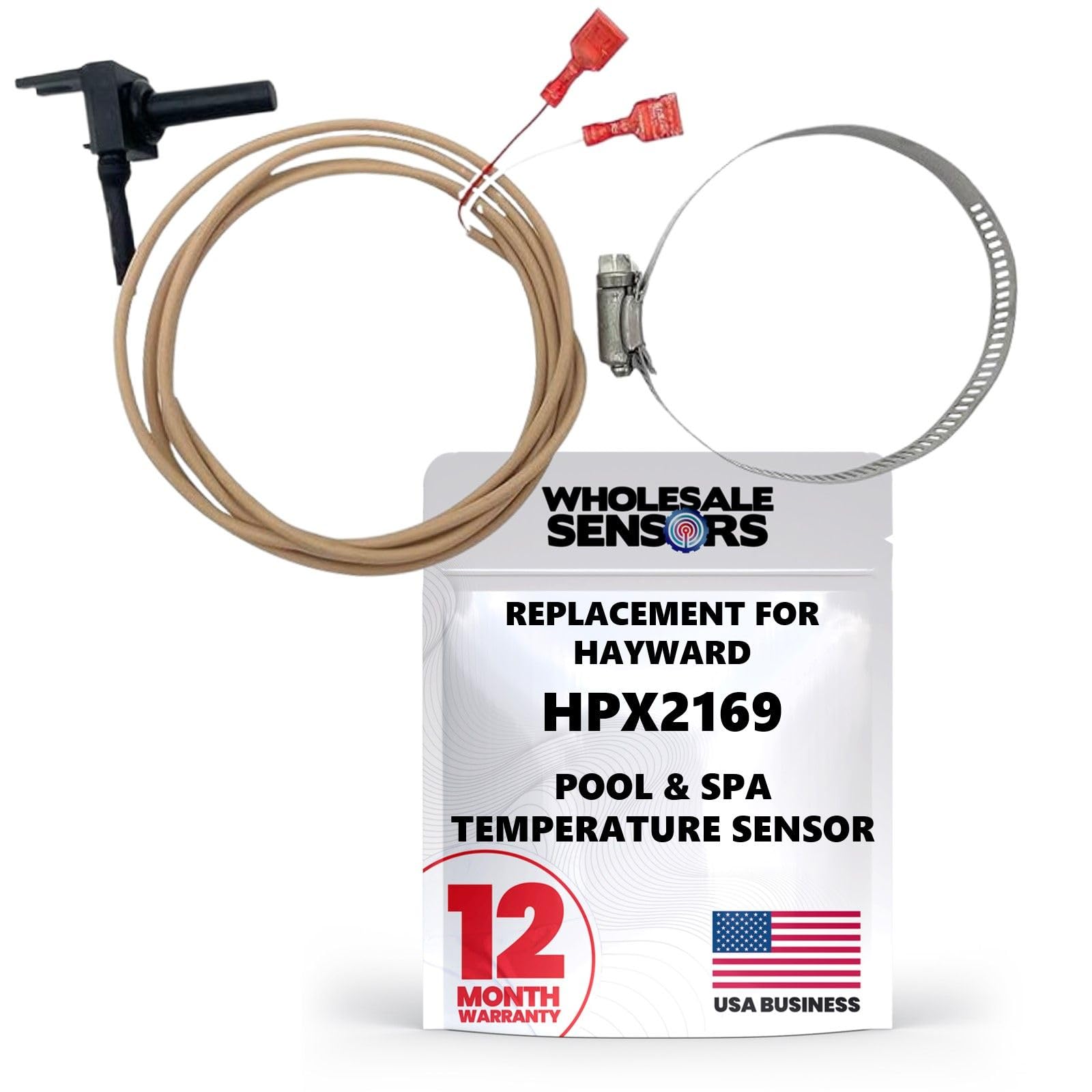 Wholesale Sensors Replacement for Hayward HPX2169 Temperature Sensor for Heatpro Heat Pumps for Pool & Spa 12 Month Warranty-image-47