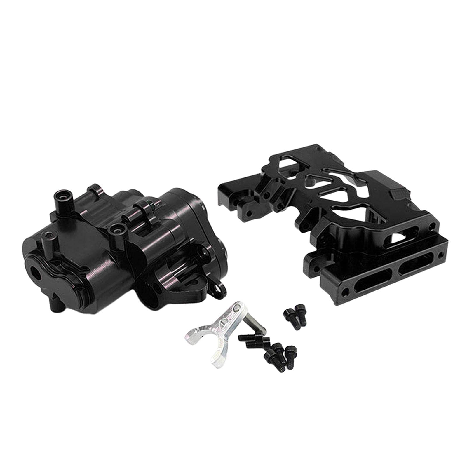 ATORSE Rc Car Trunk Gearbox with Gearbox Case for Tra-4 Rc Car Parts Black-image-47