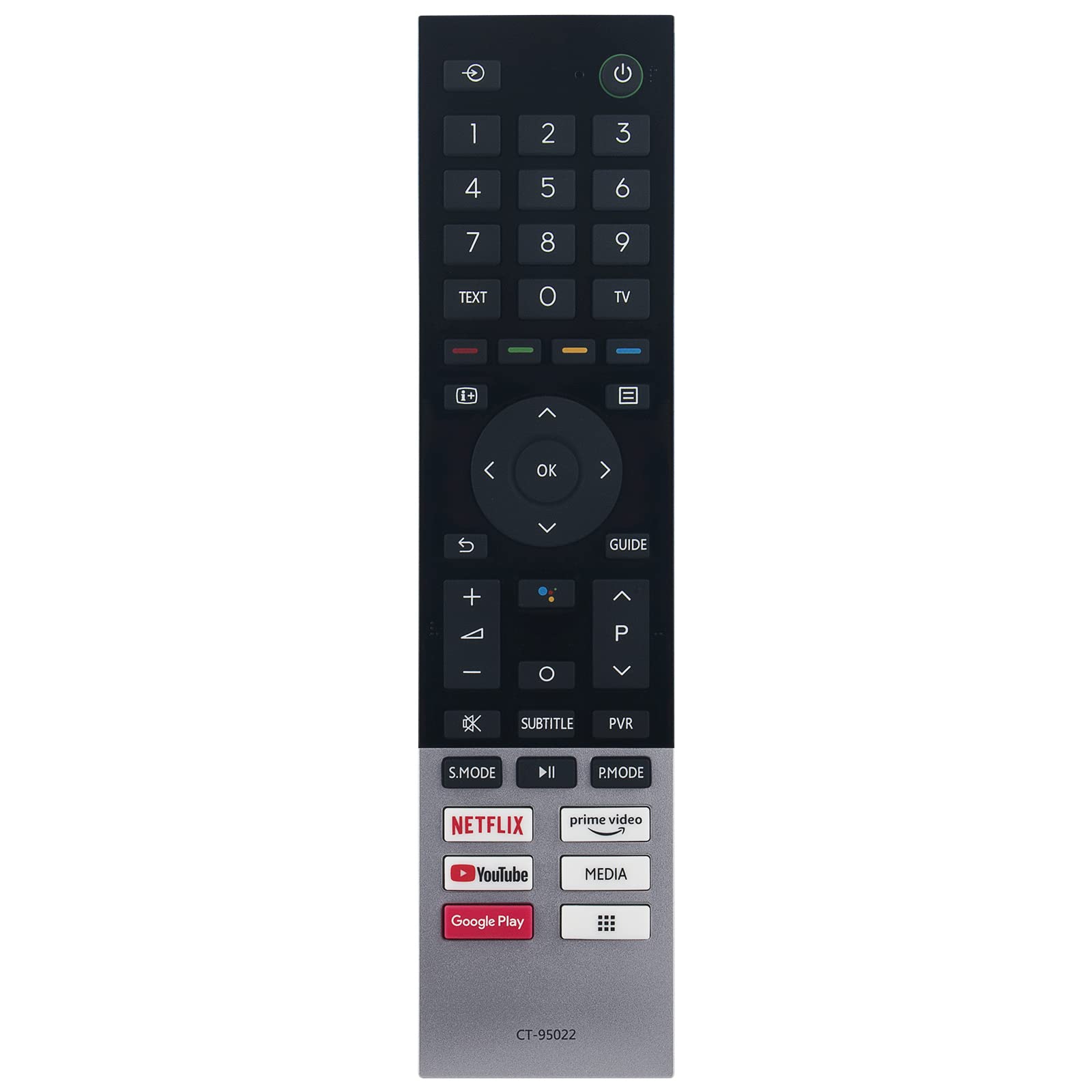 ALLIMITY Telecomando Universale Sostitutivo Per TV Toshiba Smart, Modelli CT-90288 / CT-90126 - 5